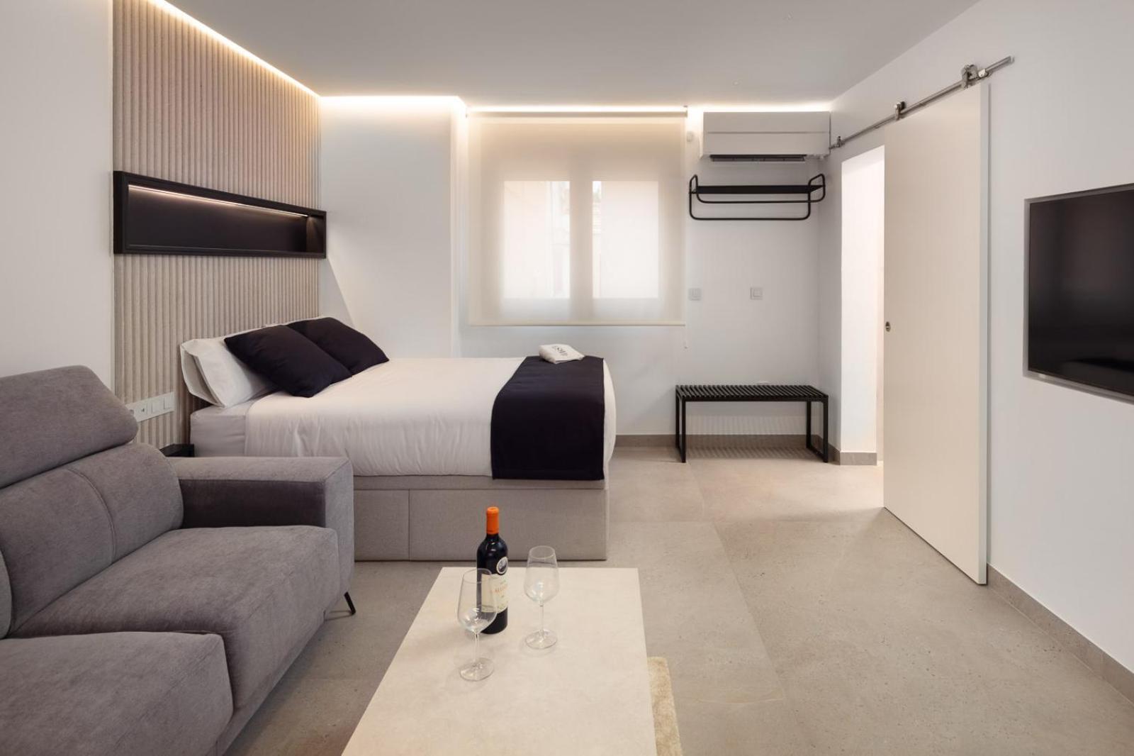Biznaga Suites Málaga Buitenkant foto